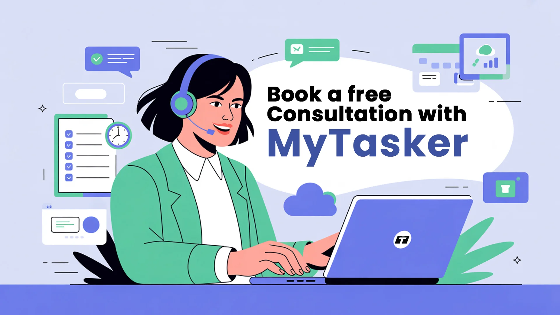 Book a free consultation with MyTasker