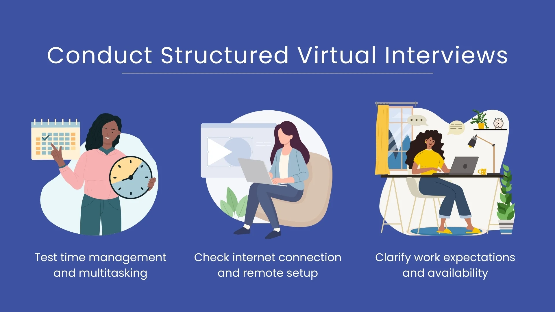 Conduct Structured Virtual Interviews