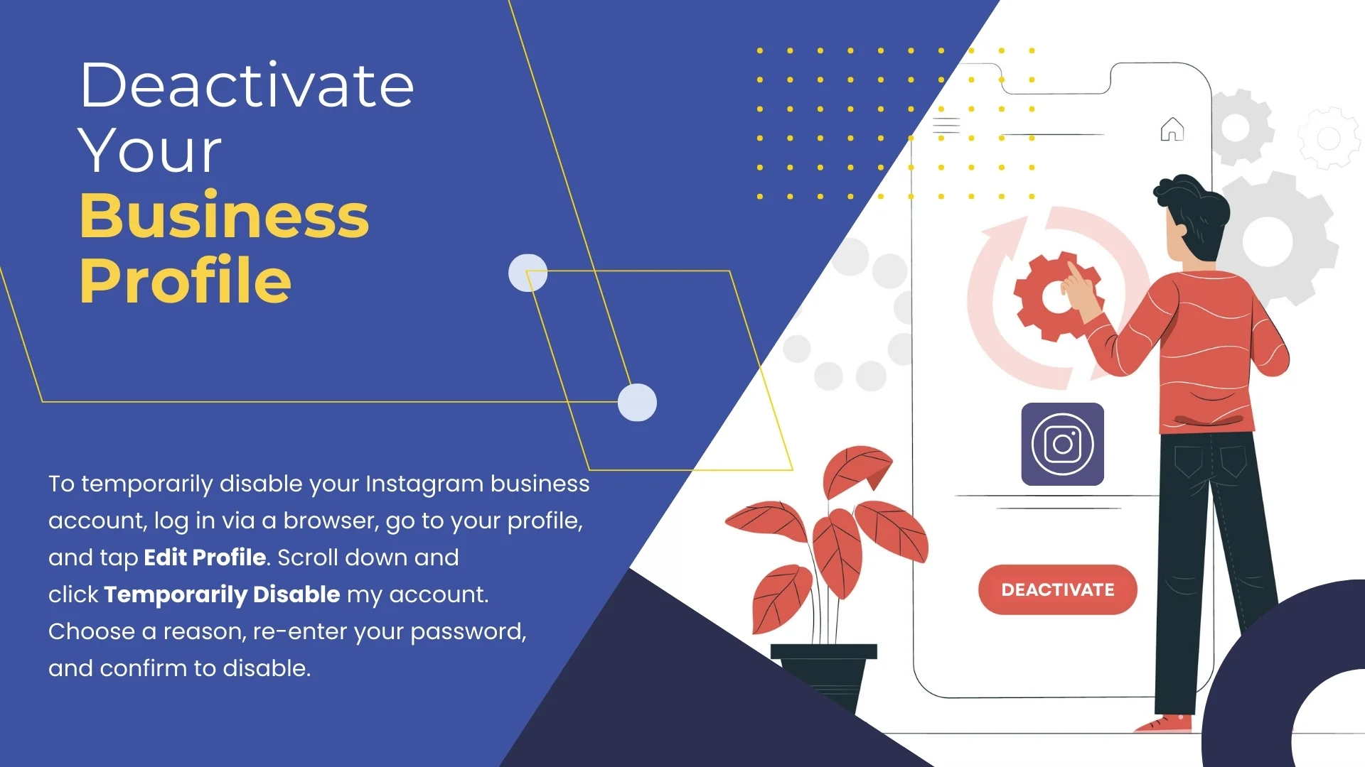 Deactivate Your Business Profile