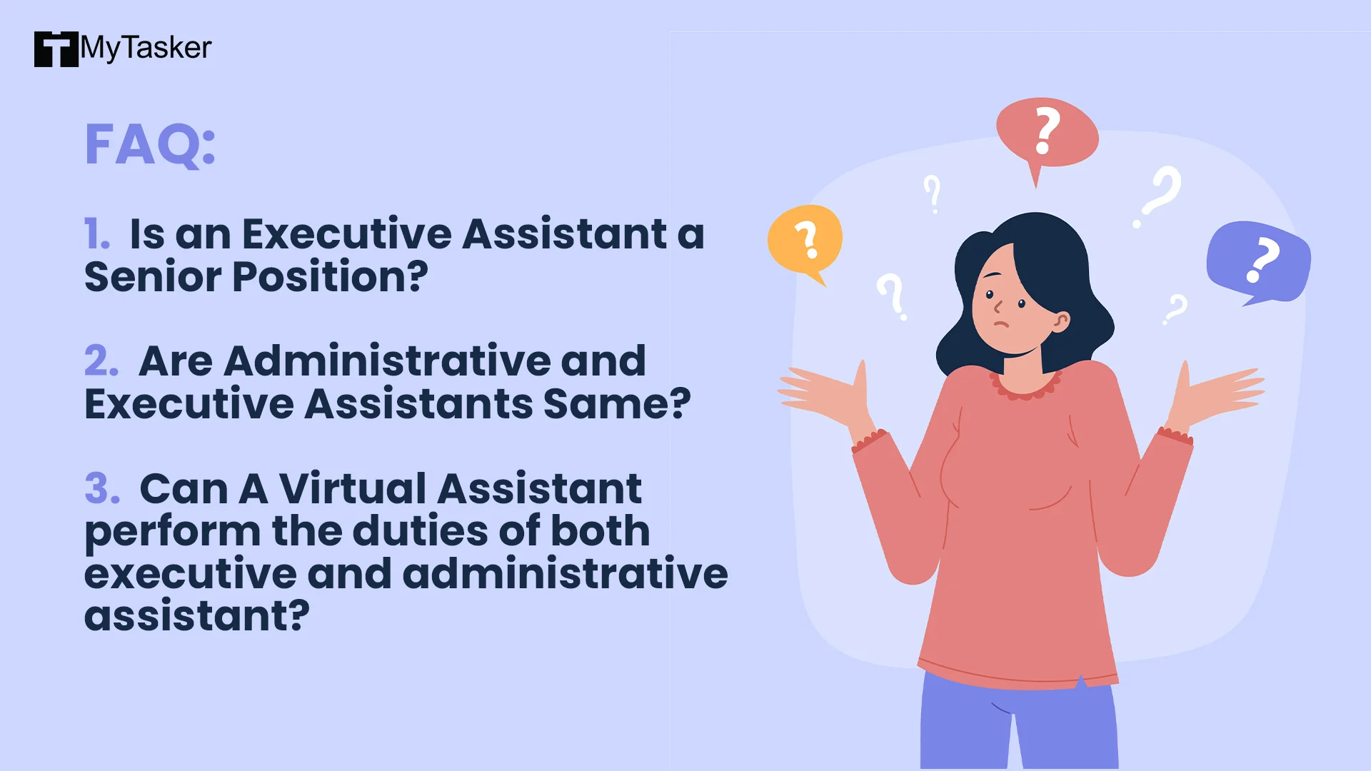 FAQ about Executive Assistant and Administrative Assistant