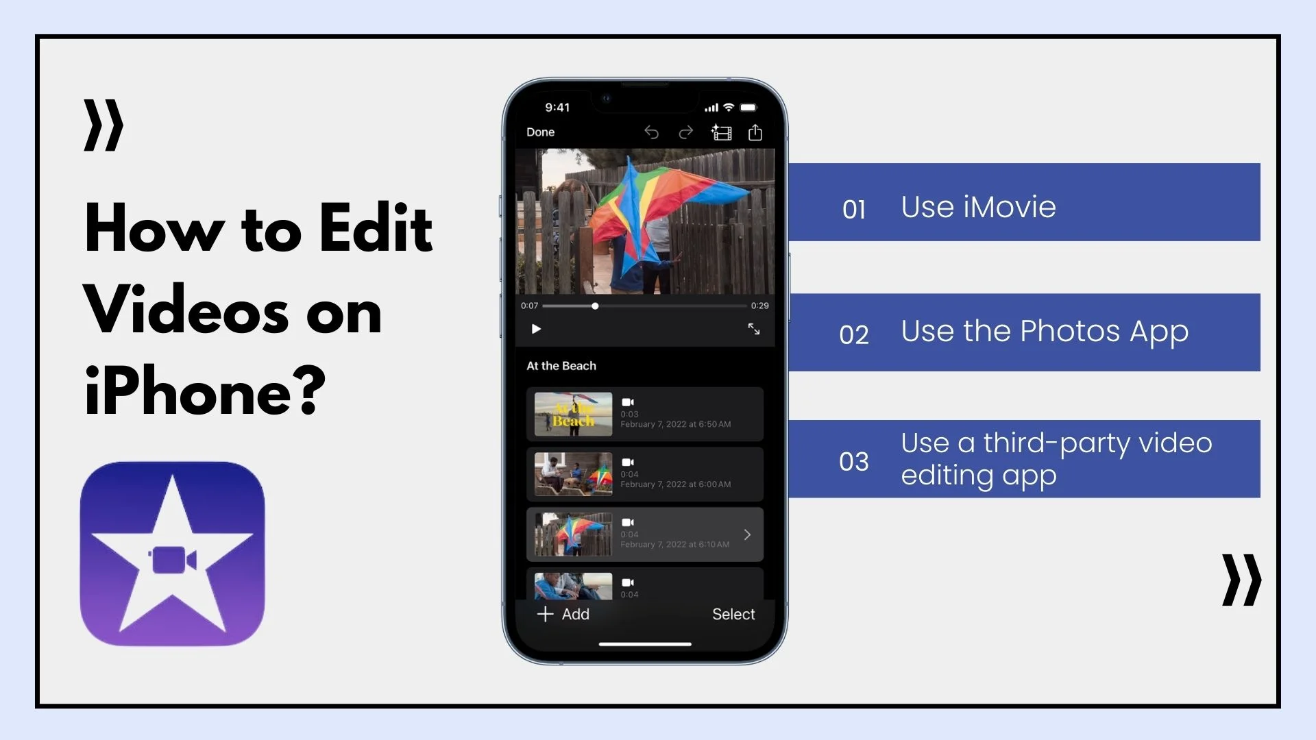 How to Edit Videos on iPhone?