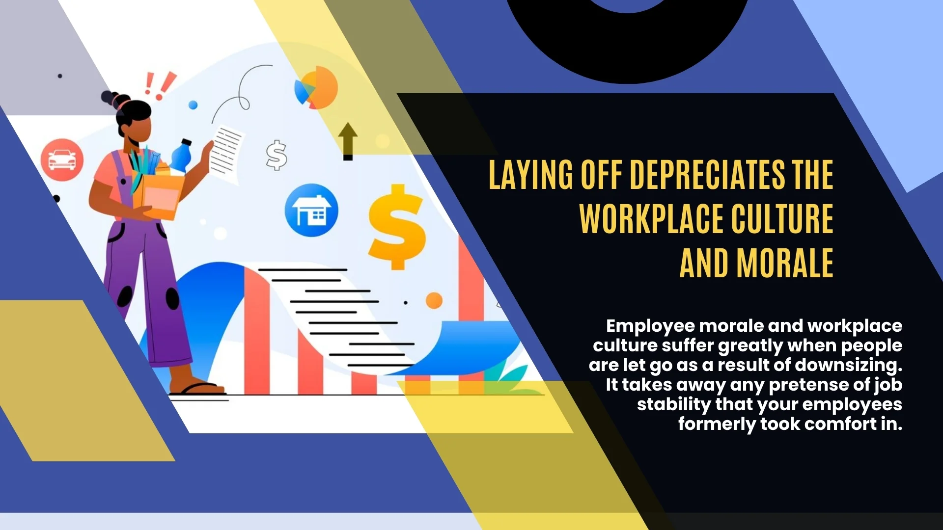 Laying of depreciates the workplace culture and morale