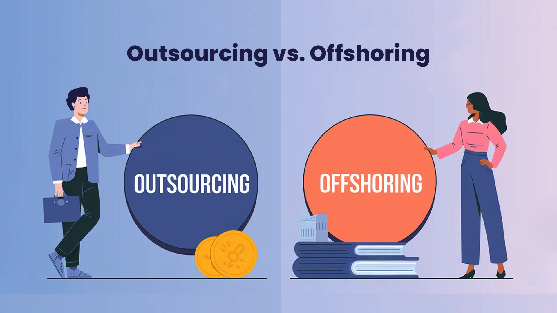 Outsourcing vs. Offshoring