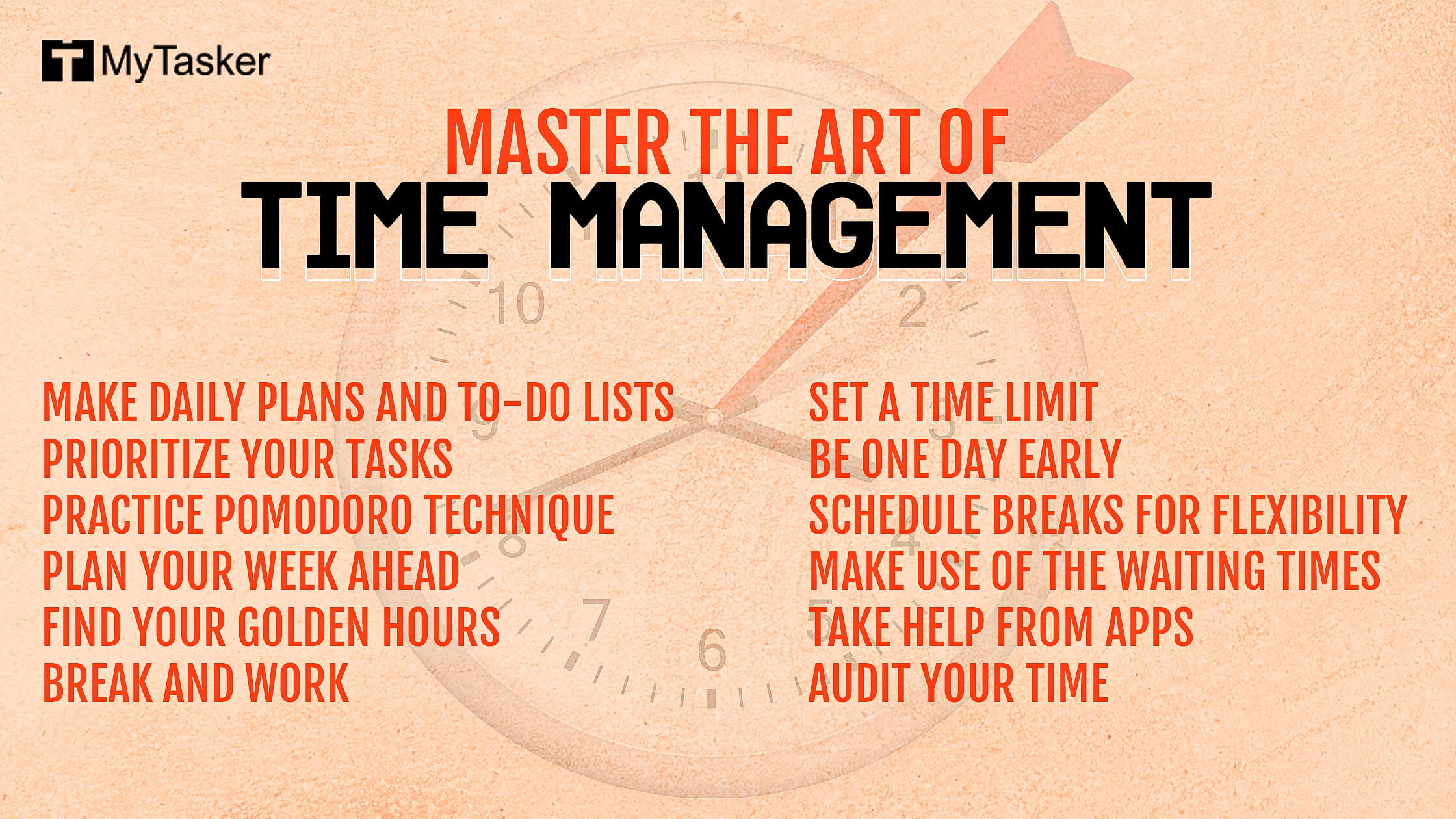 Master The Art Of Time Management