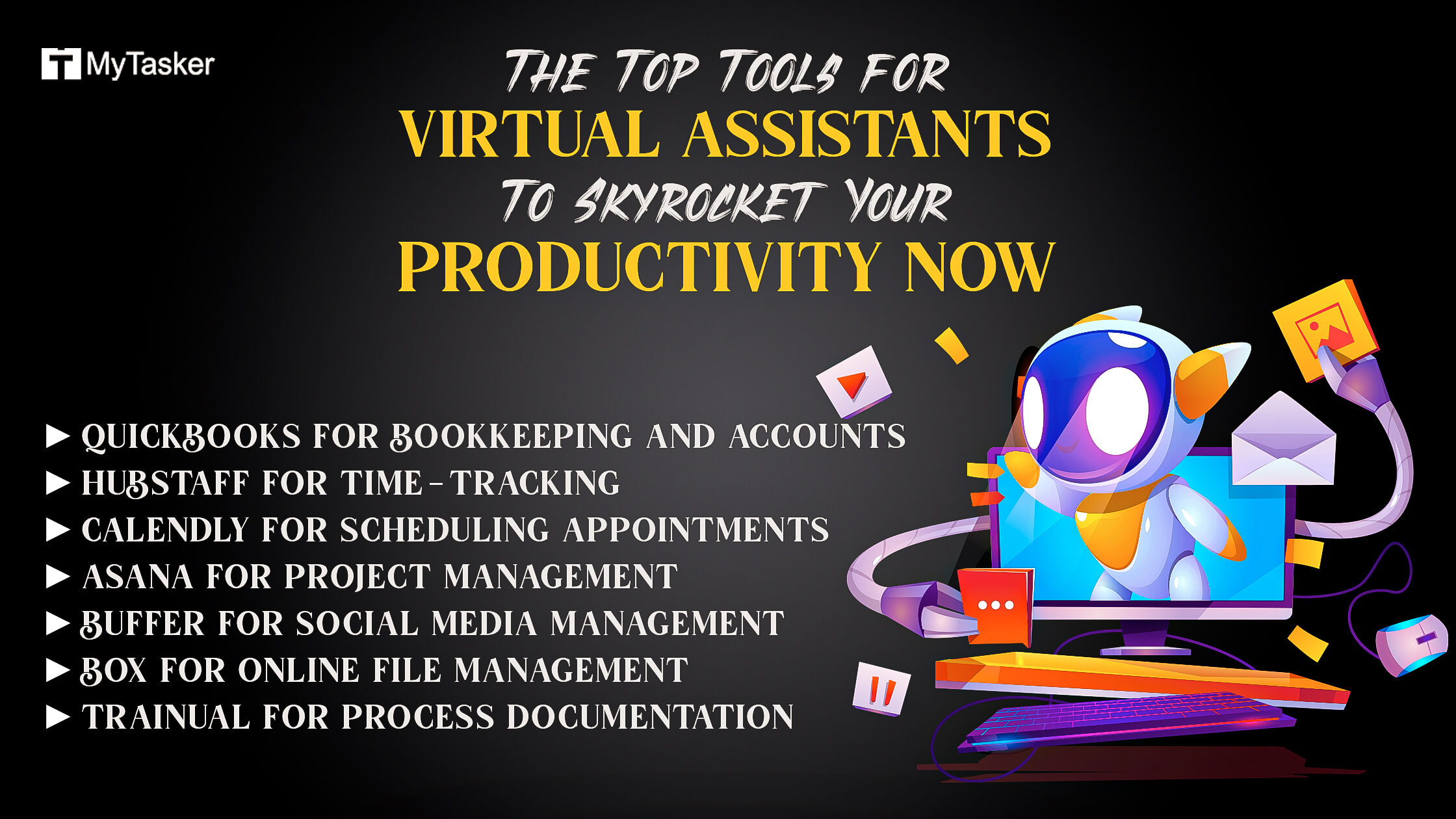 The Top Tools for Virtual Assistants To Skyrocket Your Productivity Now