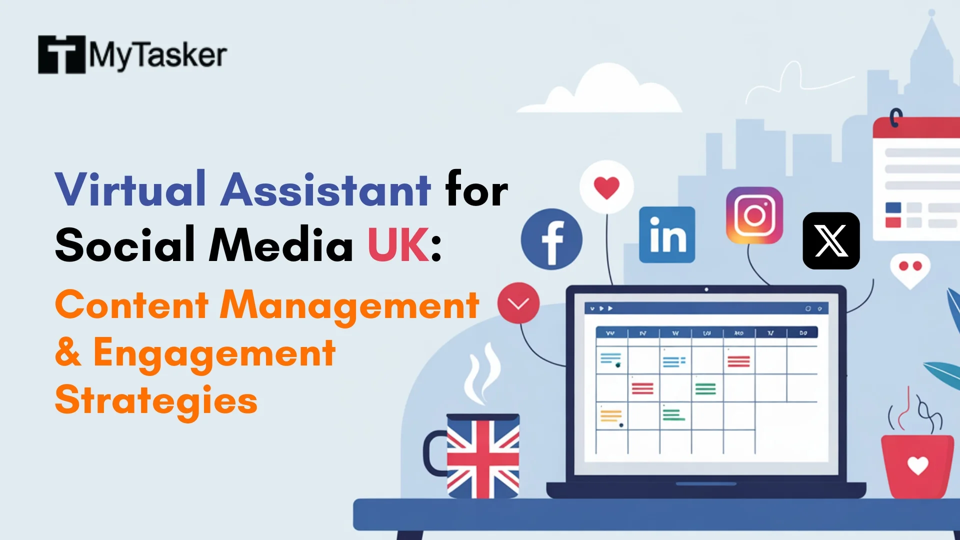 Virtual Assistant for Social Media UK: Content Management & Engagement Strategies