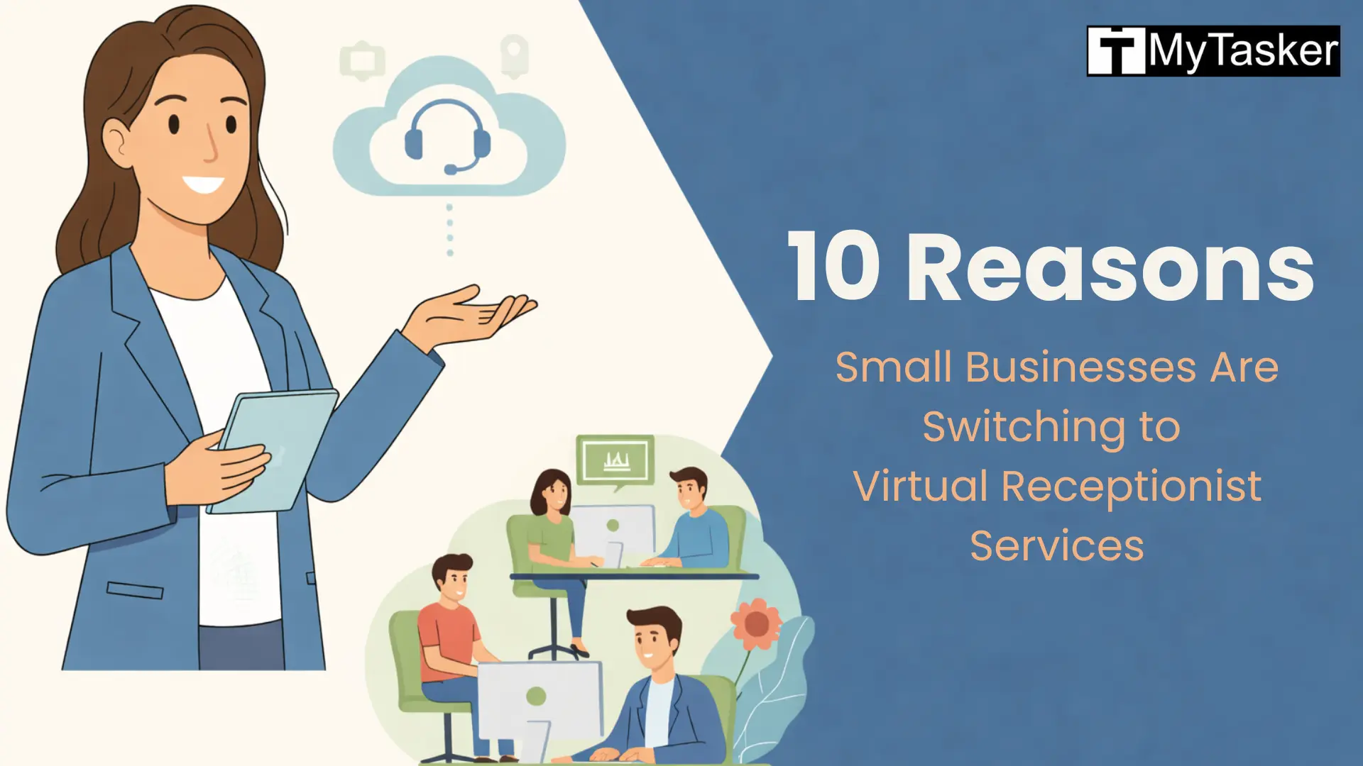 10 Reasons Small Businesses Are Switching to Virtual Receptionist Services