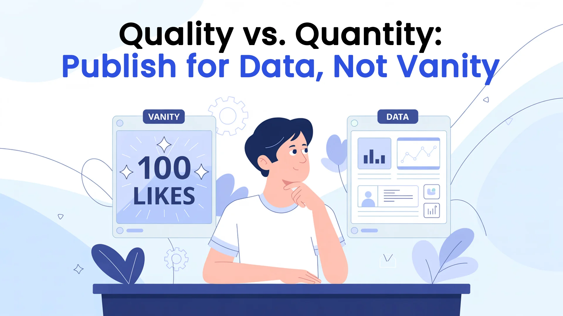 Quality vs. Quantity: Publish for Data, Not Vanity
