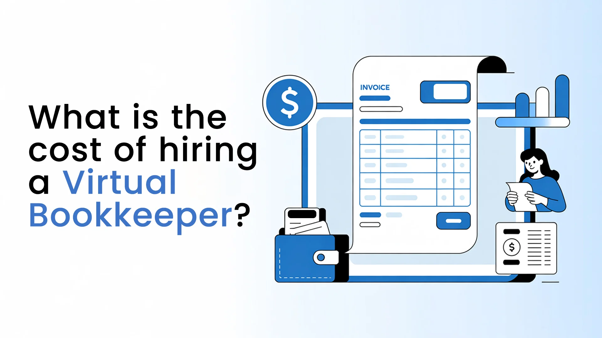 What is the cost of hiring a virtual bookkeeper