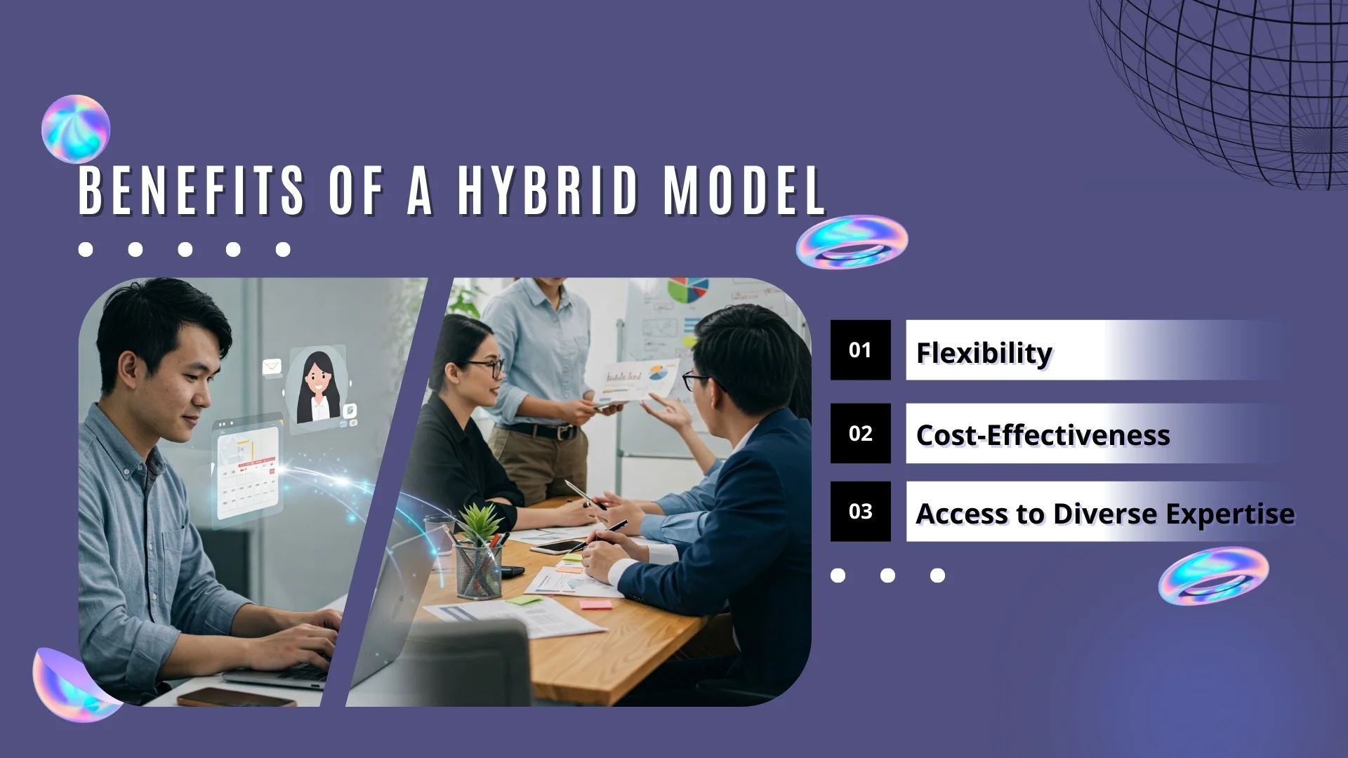 Benefits of a Hybrid Model