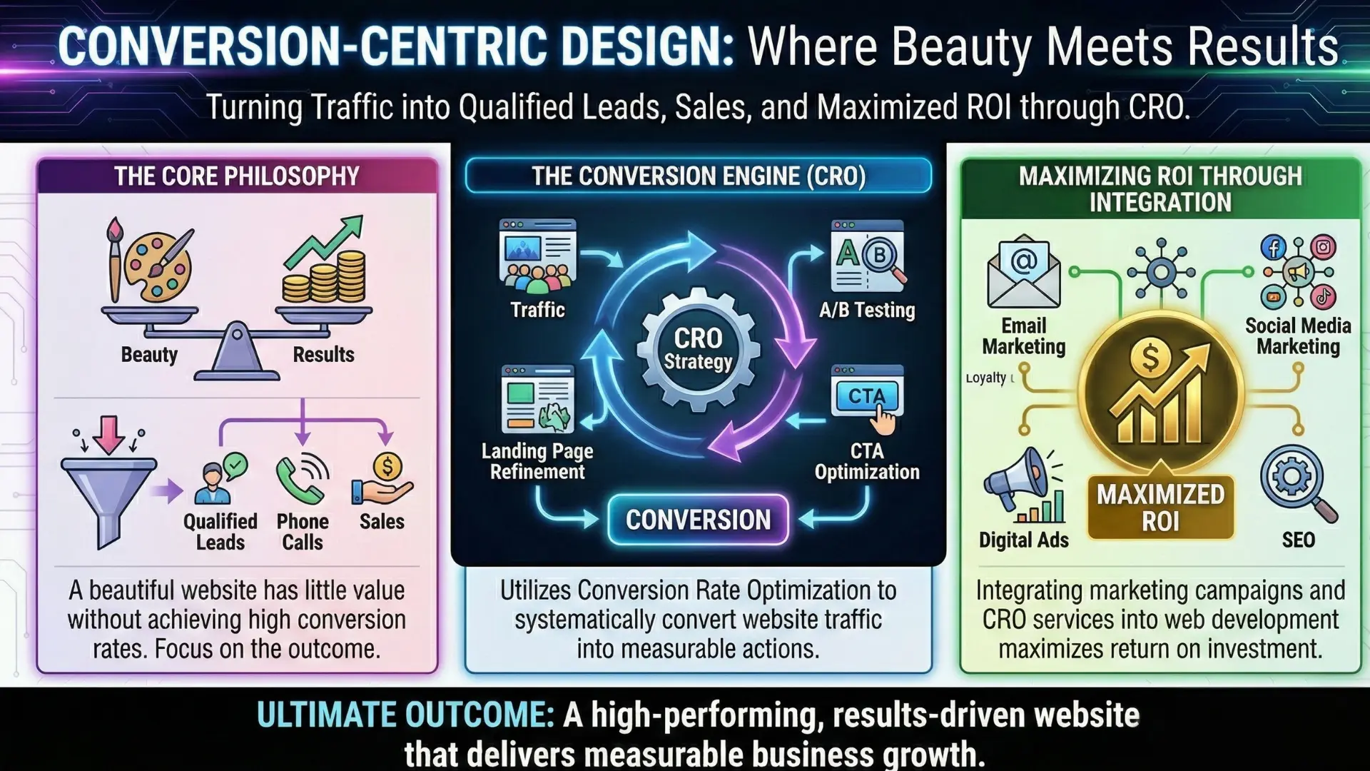 conversion centric web design