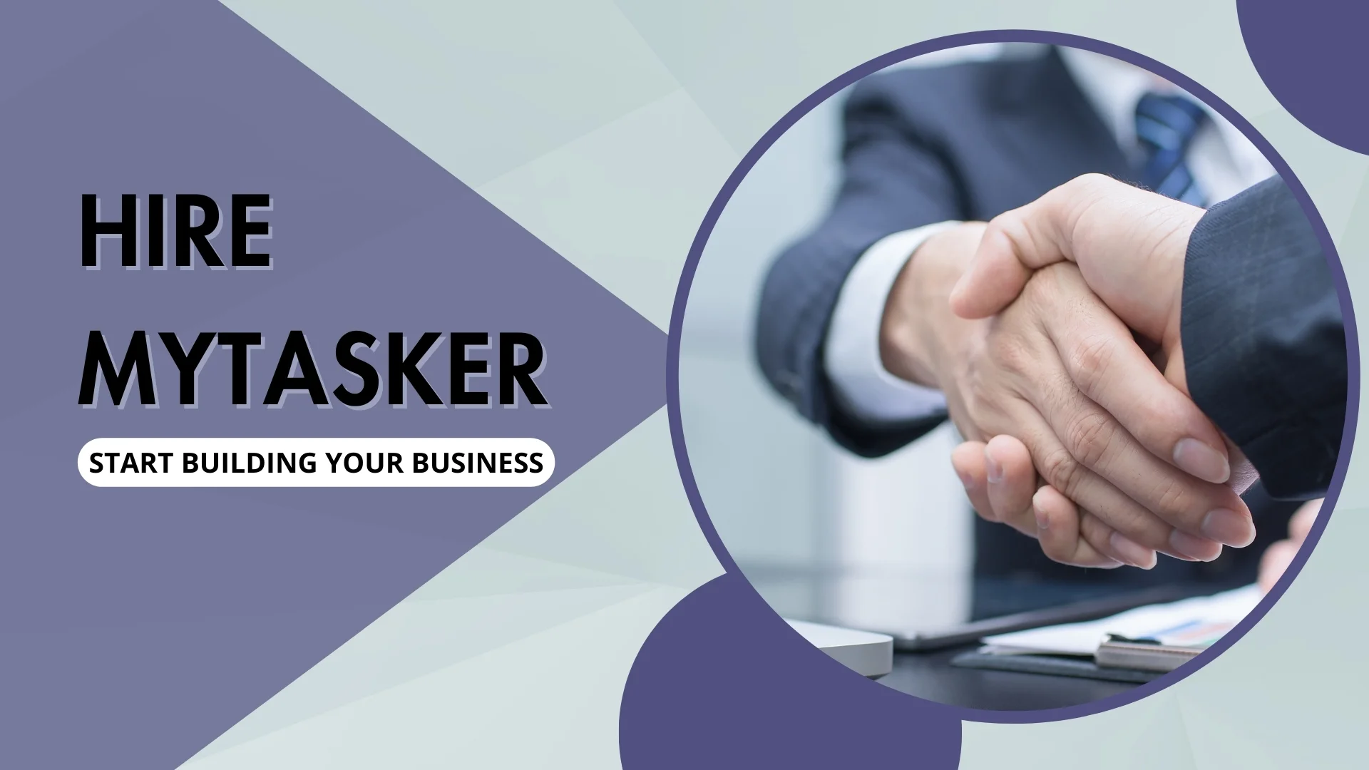 Hire MyTasker and start building your business