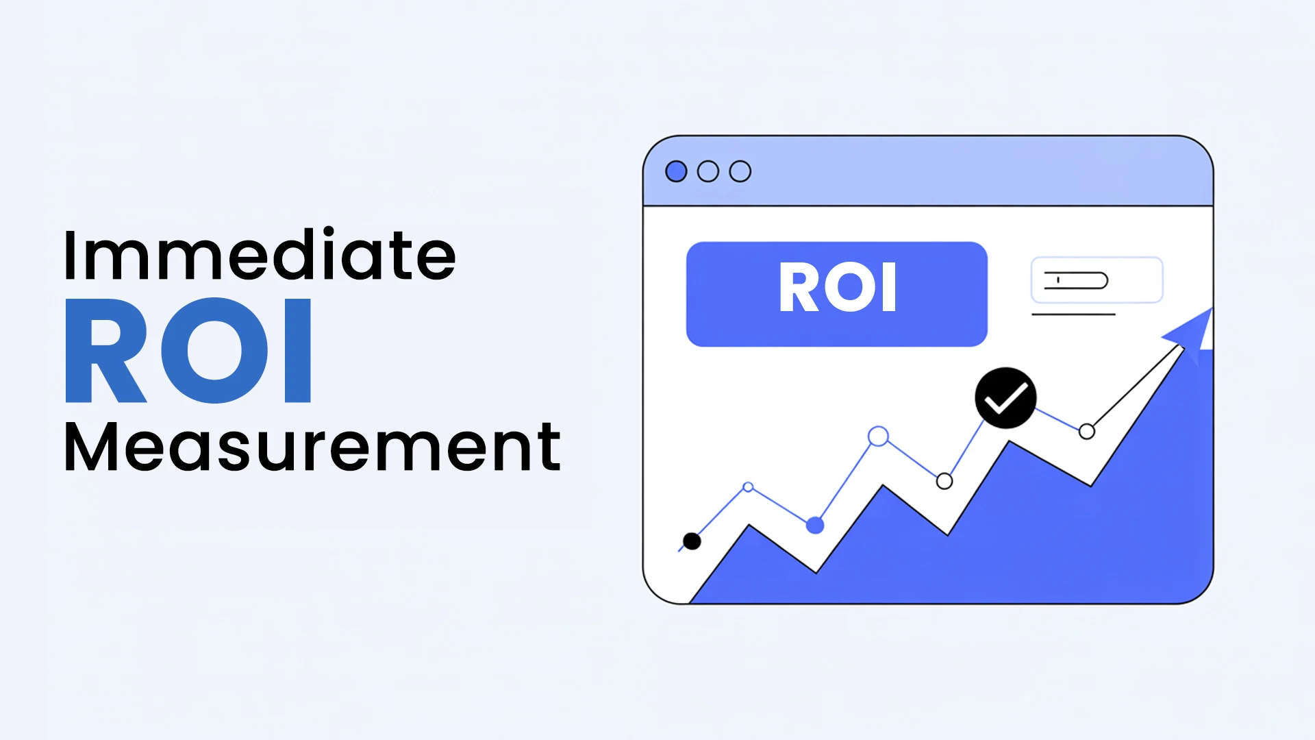 Immediate ROI Measurement