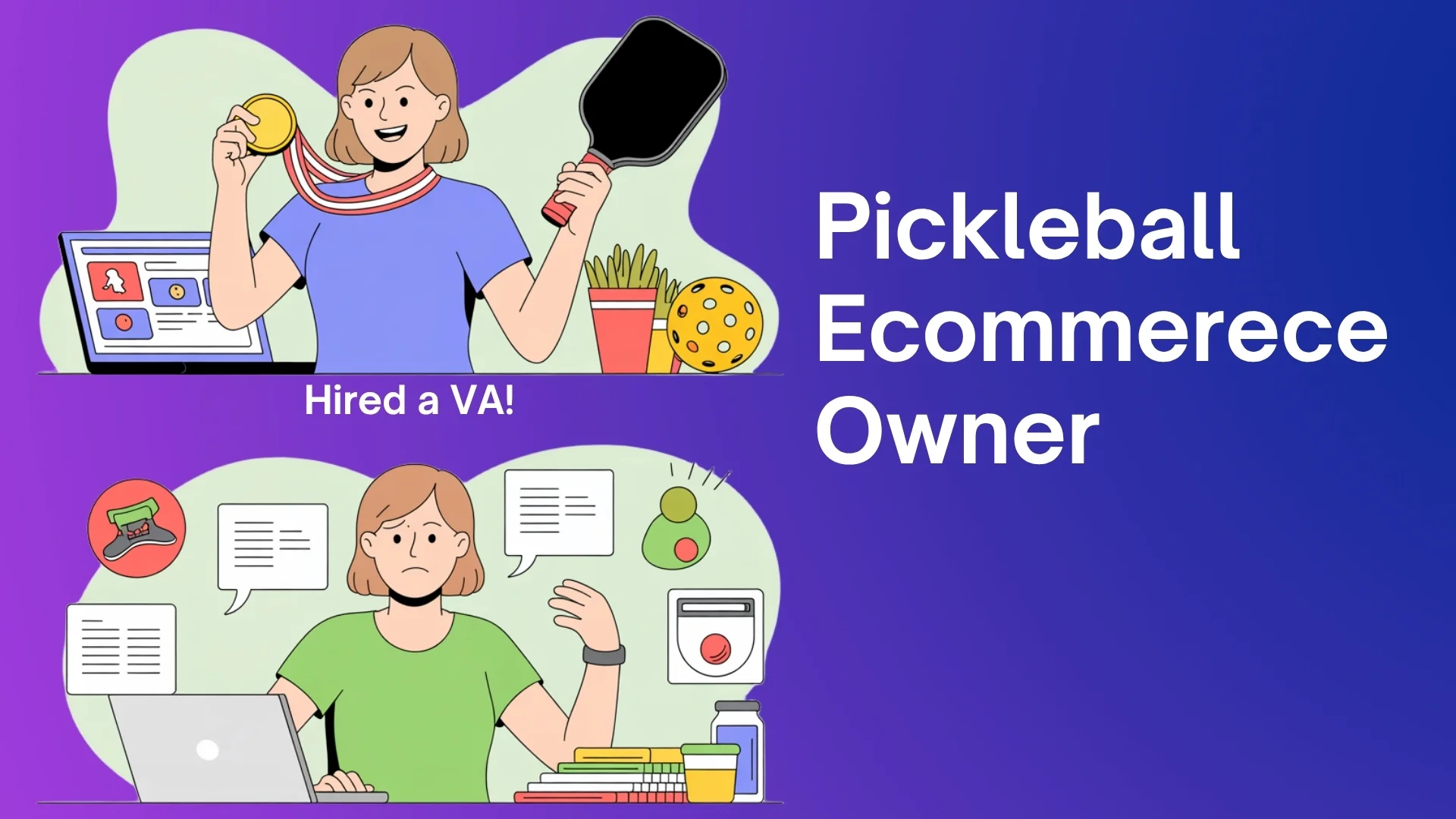 Pickleball ecommerce owner