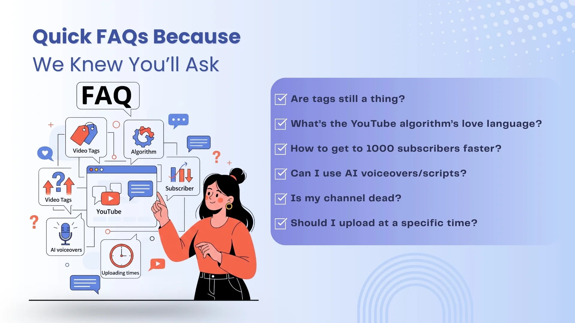 Quick FAQs Because We Knew You’ll Ask