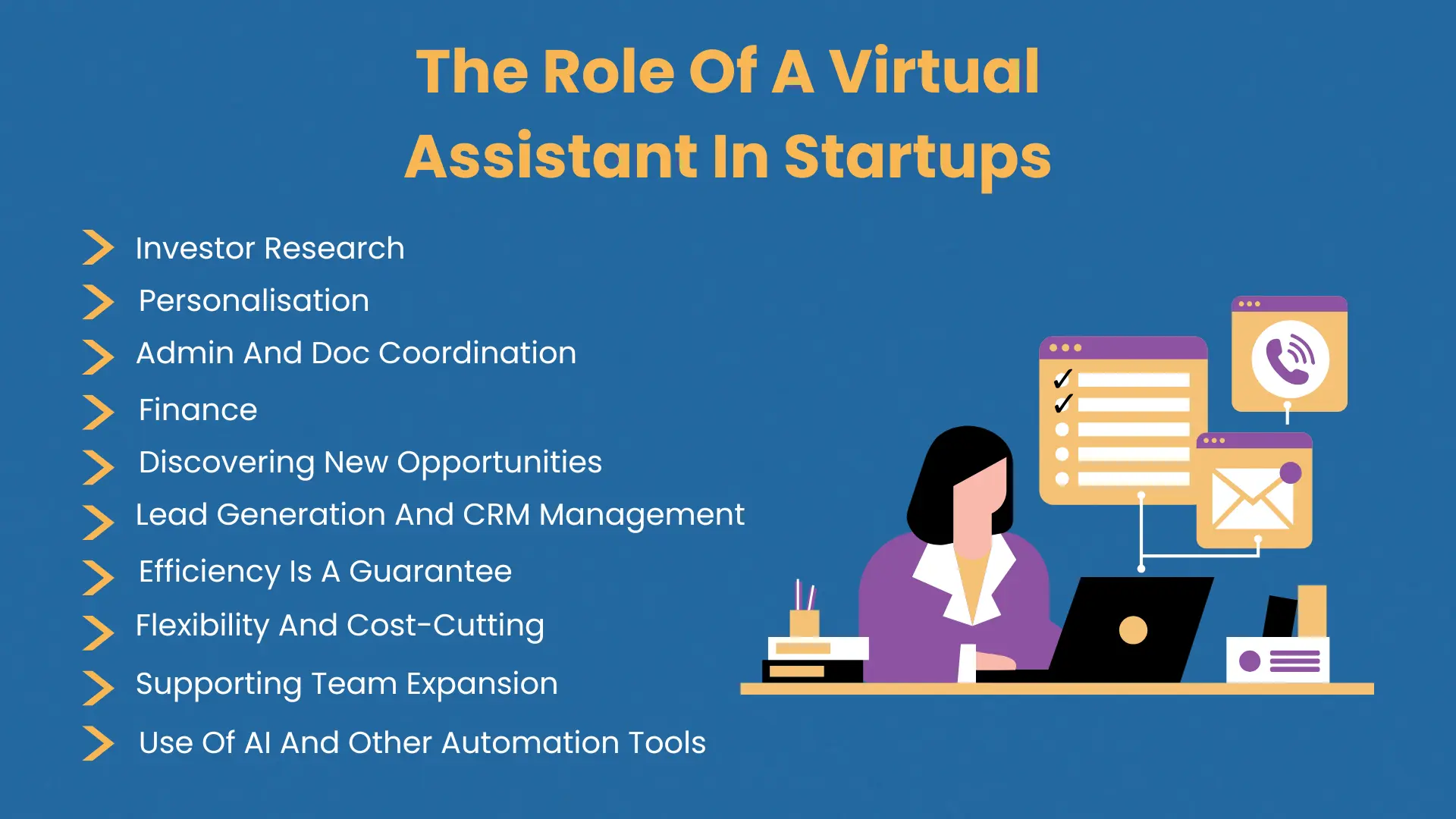 role of a virtual assistant in startups