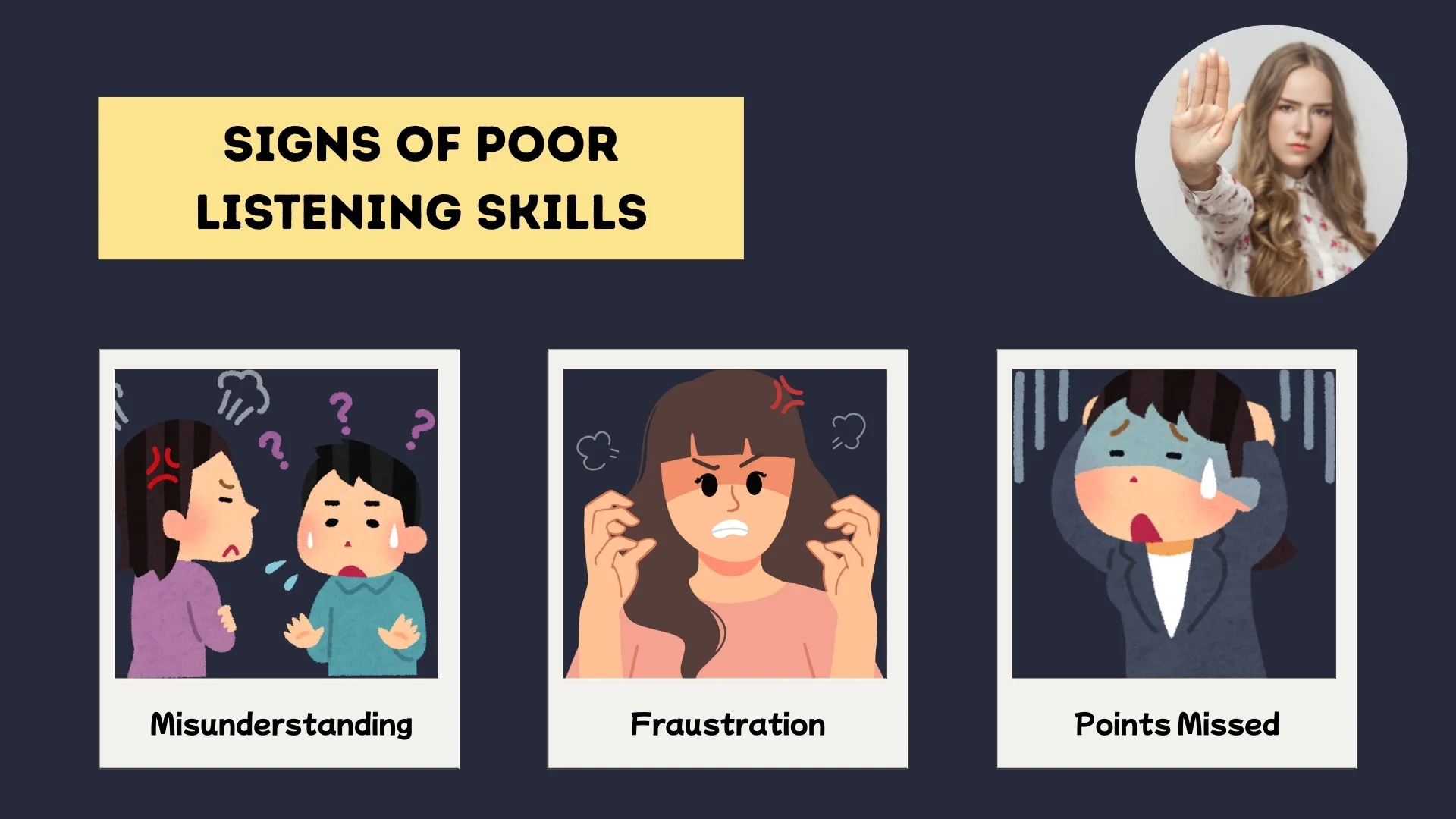 Signs of Poor Listening Skills