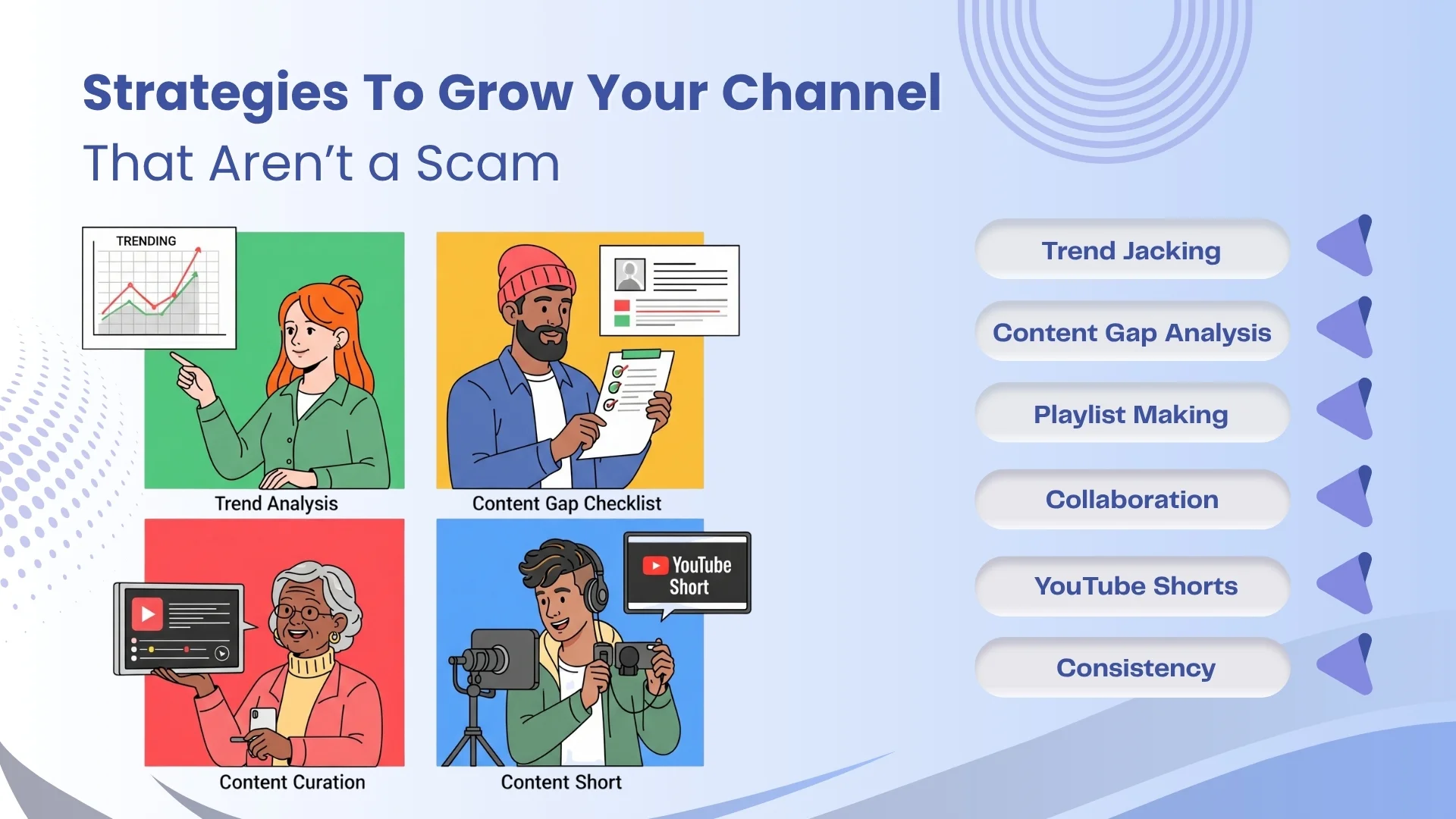 Strategies To Grow Your Channel That Are not a Scam