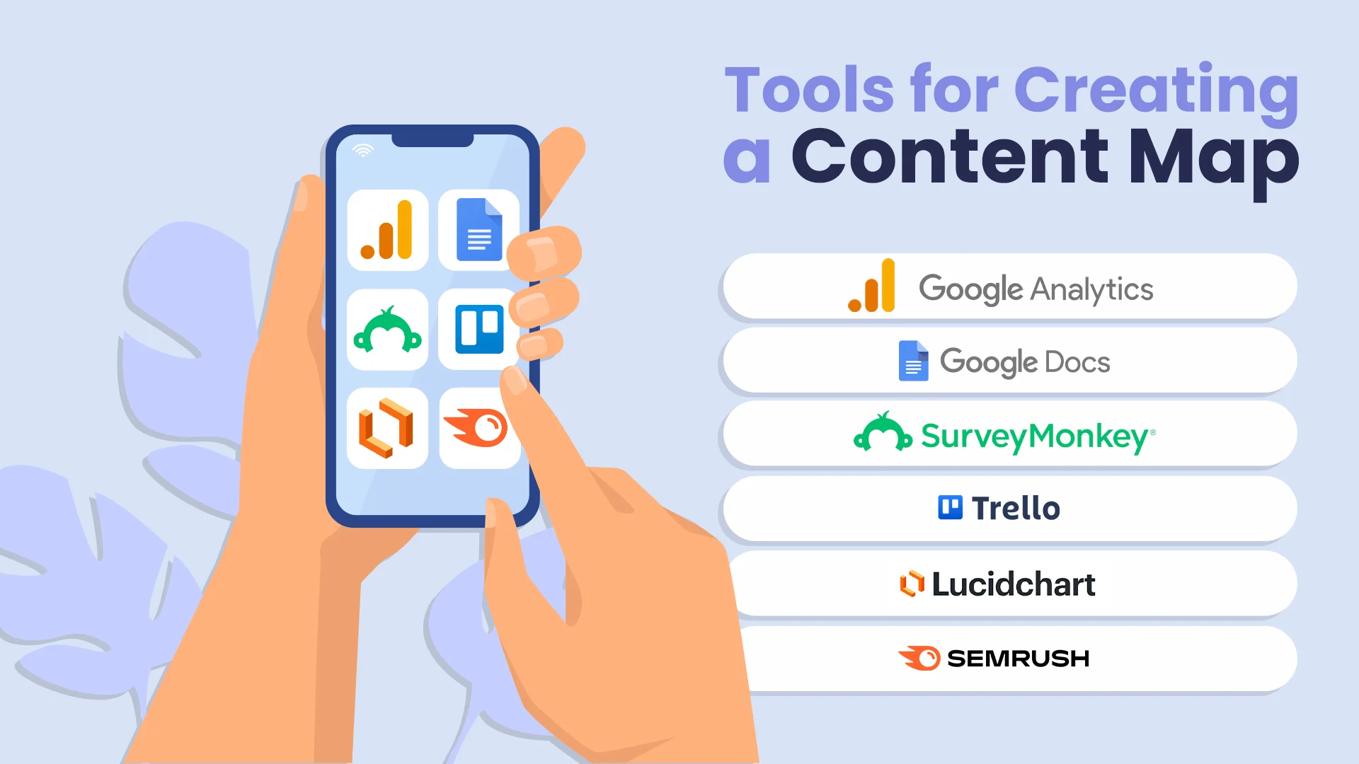 Tools for Creating a Content Map